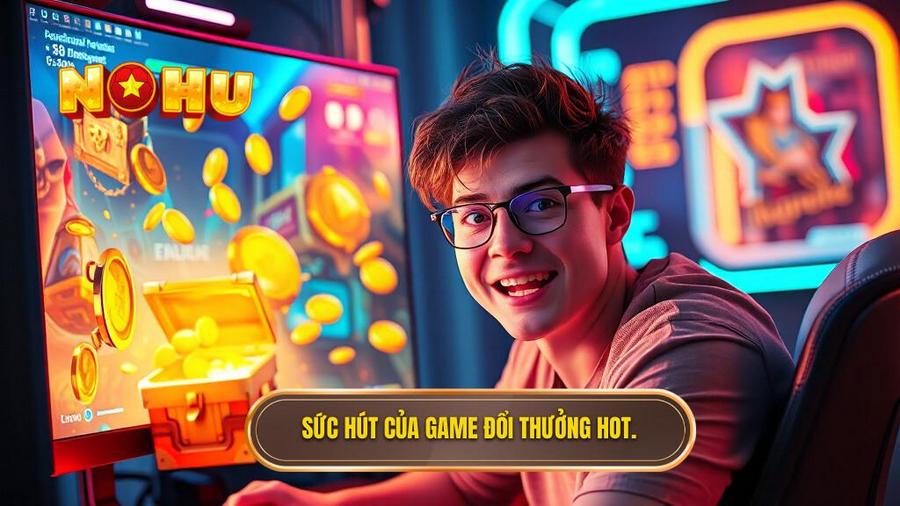 Sức hút của game đổi thưởng hot.