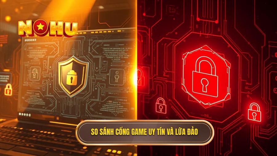 So sánh cổng game uy tín và lừa đảo